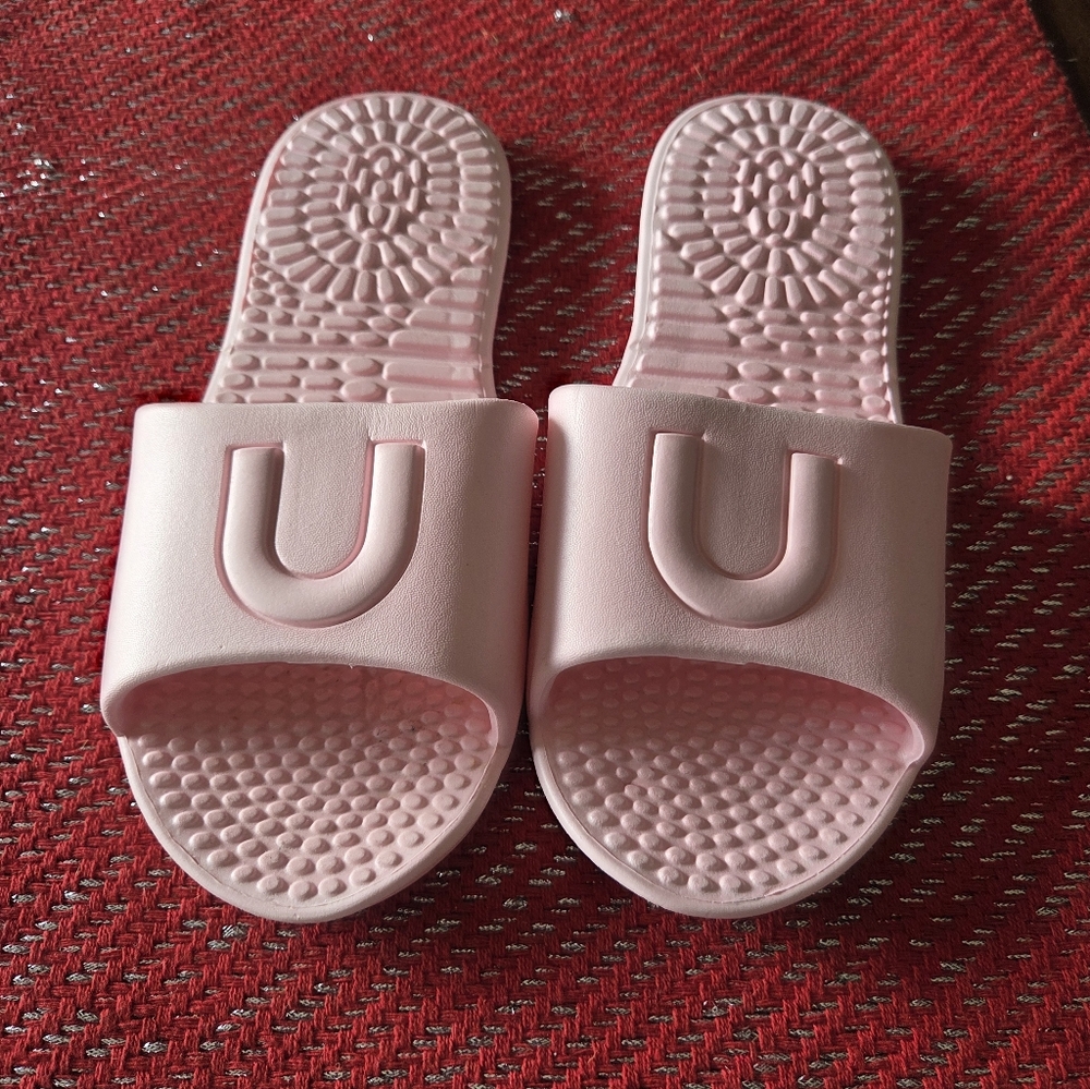 Pink Slide Sandals
